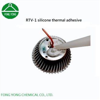 Biely silikónový tmel pre automobilový prenos tepla
